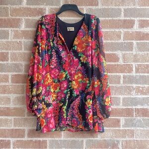 Mumu Florescent Floral Tunic/ Dress